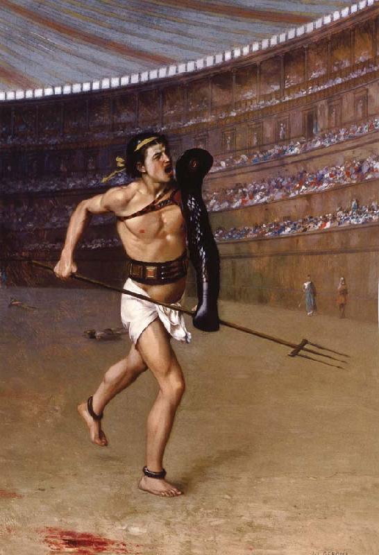 Jean Leon Gerome The Gladiator Germany oil painting art